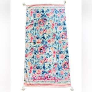 NWT Lily Pulitzer “ Sea to shining sea” beach towels